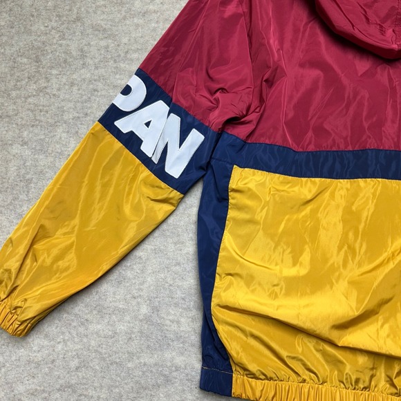 Iro-Ochi Emperors Tokyo‎ Japan Windbreaker Pullover Jacket Color Block Size M - Picture 12 of 12